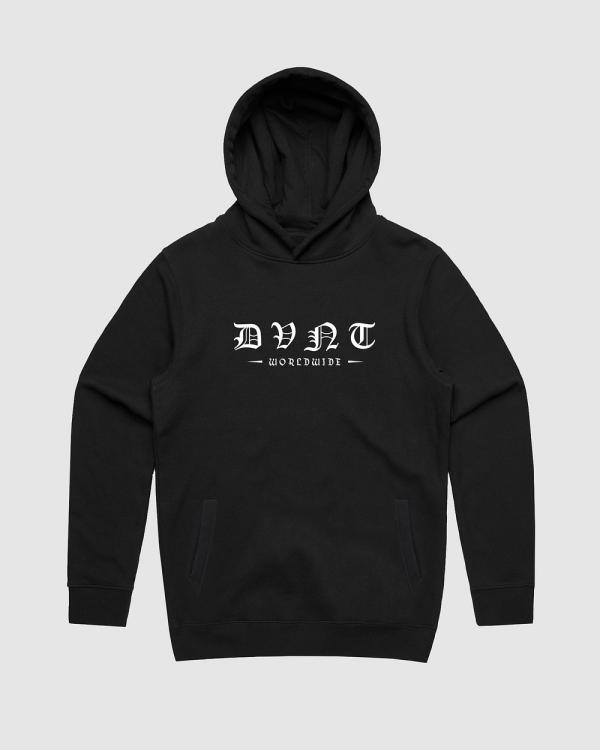 DVNT - Worldwide Hoodie   Youth - Hoodies (Black) Worldwide Hoodie - Youth