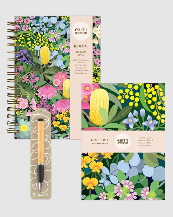 Earth Greetings - Stationery Bundle   Where Flowers Bloom - Home (Australian Wildflowers) Stationery Bundle - Where Flowers Bloom