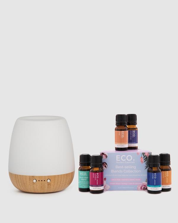 ECO. Modern Essentials - ECO. Bliss Diffuser & Best selling Blends Collection - Home (ECO. Bliss Diffuser & Best-selling Blends Collection) ECO. Bliss Diffuser & Best-selling Blends Collection