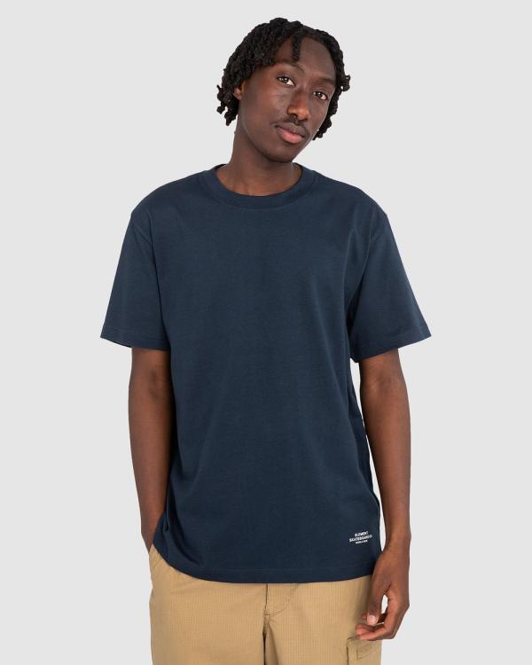 Element - Skateboard Co T Shirt - Tops (ECLIPSE NAVY) Skateboard Co T Shirt