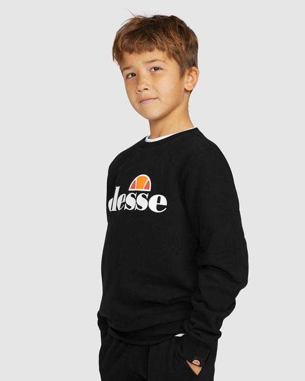 Ellesse - Suprios Boys Sweatshirt - Sweats & Hoodies (BLACK) Suprios Boys Sweatshirt