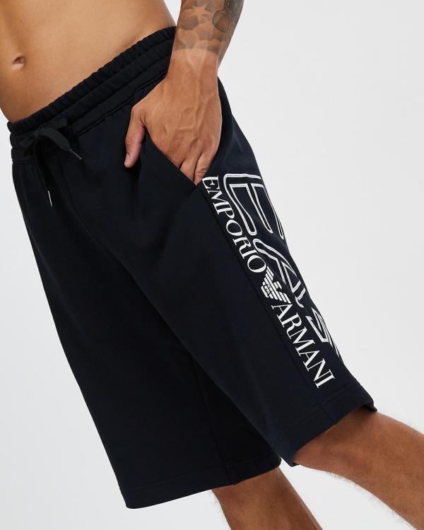 Emporio Armani EA7 - Bermuda Shorts - Shorts (Black) Bermuda Shorts