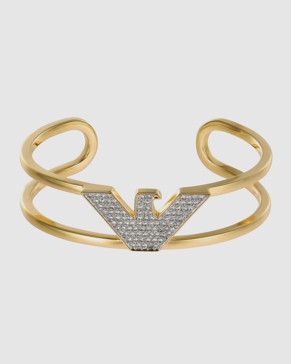 Emporio Armani - Fashion Gold Tone Bracelet - Jewellery (Gold) Fashion Gold Tone Bracelet