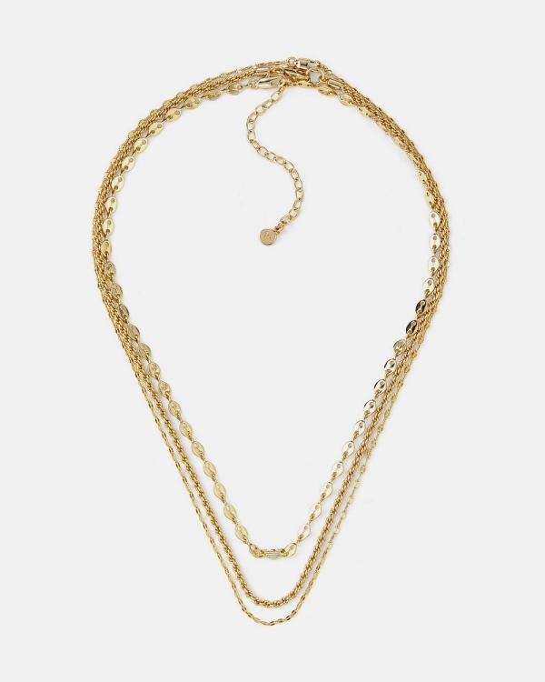 Emporio Armani - Gold Tone Necklace - Jewellery (Gold) Gold Tone Necklace