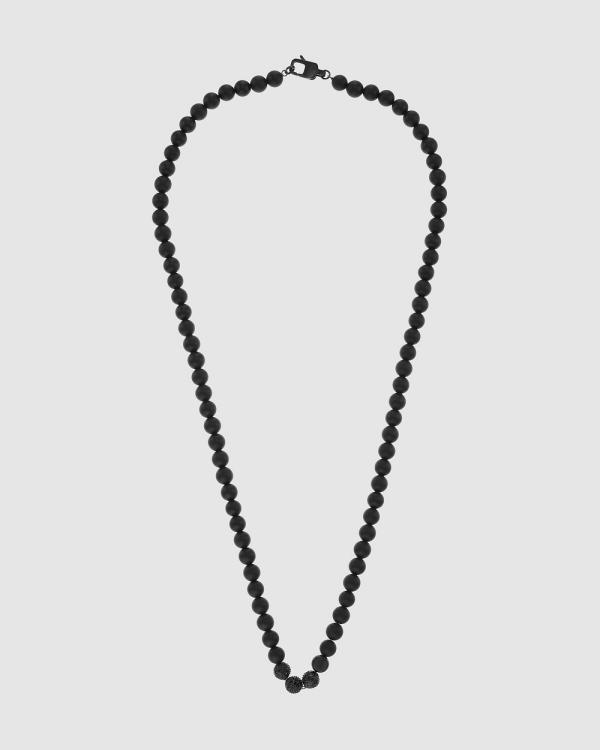 Emporio Armani - Iconic Trend Black Necklace - Jewellery (Black) Iconic Trend Black Necklace