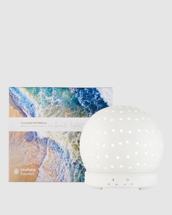 Endota - Livewell   Essential Oil Diffuser - Home (White) Livewell - Essential Oil Diffuser