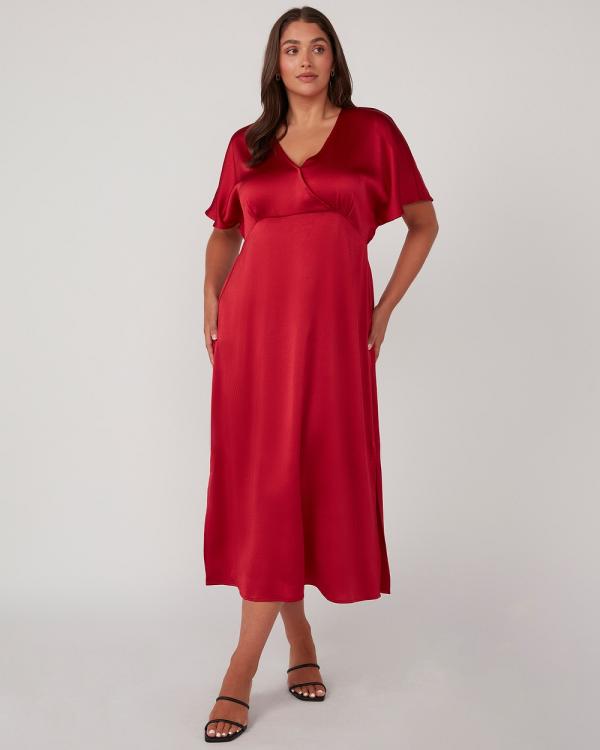 Estelle - Artemis Dress - Dresses (Crimson) Artemis Dress