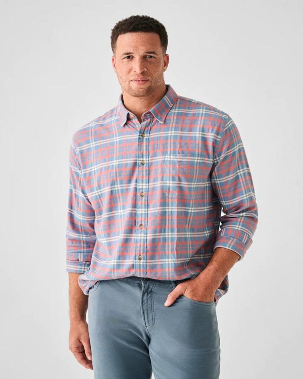 Faherty - Movement Featherweight Flannel - Casual shirts (Multi) Movement Featherweight Flannel