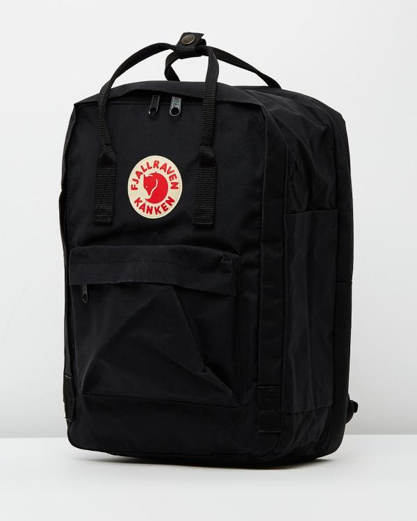 Fjallraven - Kanken Laptop 15 - Backpacks (Black) Kanken Laptop 15