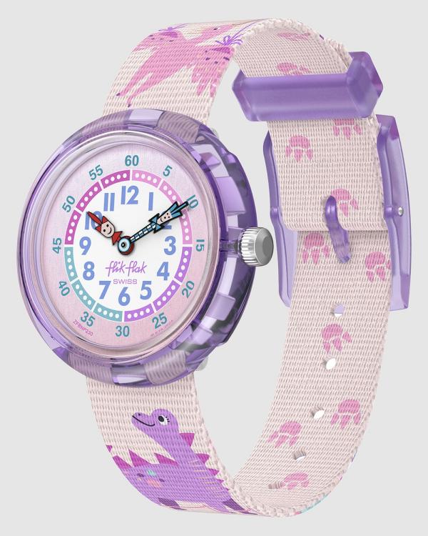 Flik Flak - DINOLOGY - Watches (Purple) DINOLOGY