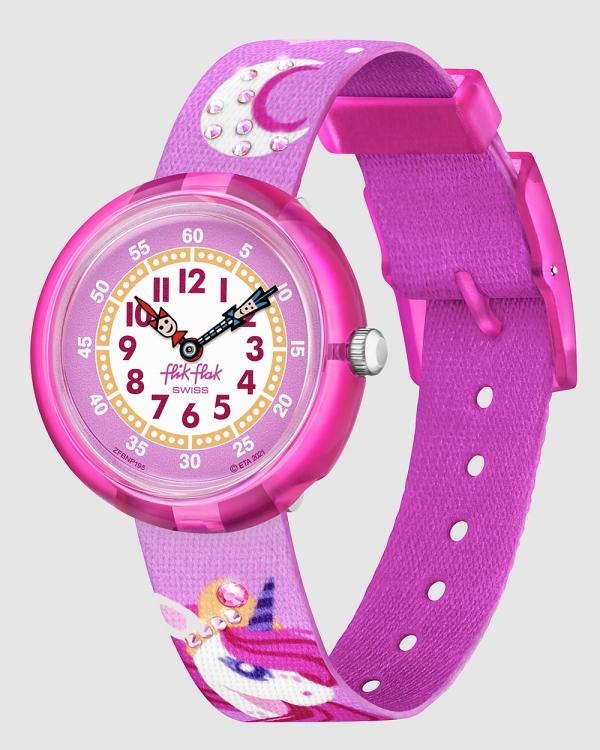 Flik Flak - Dreaming Unicorn   Kids - Watches (Pink) Dreaming Unicorn - Kids