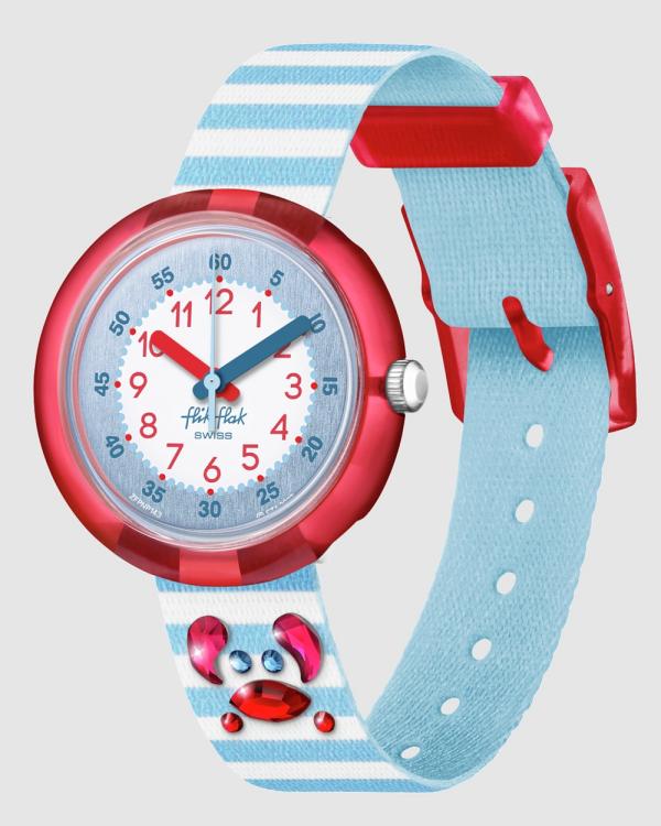 Flik Flak - Shining Crab - Watches (Blue) Shining Crab