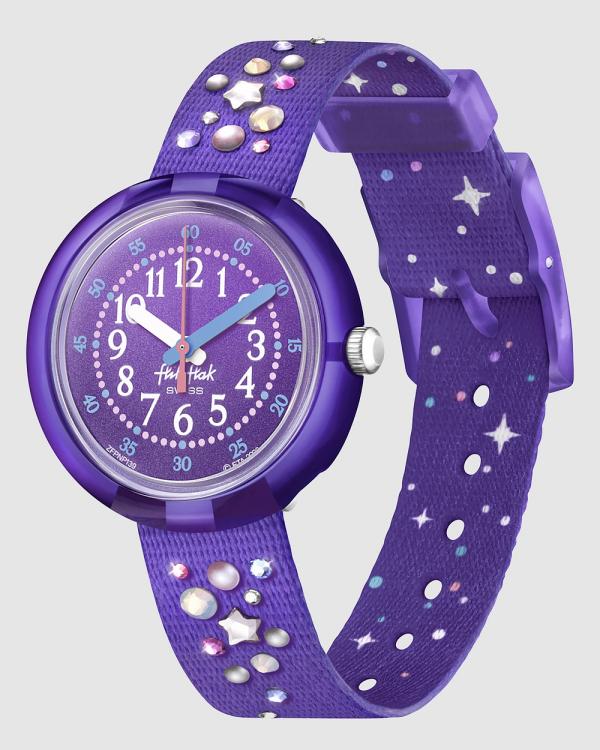 Flik Flak - Stargazing - Watches (Purple) Stargazing