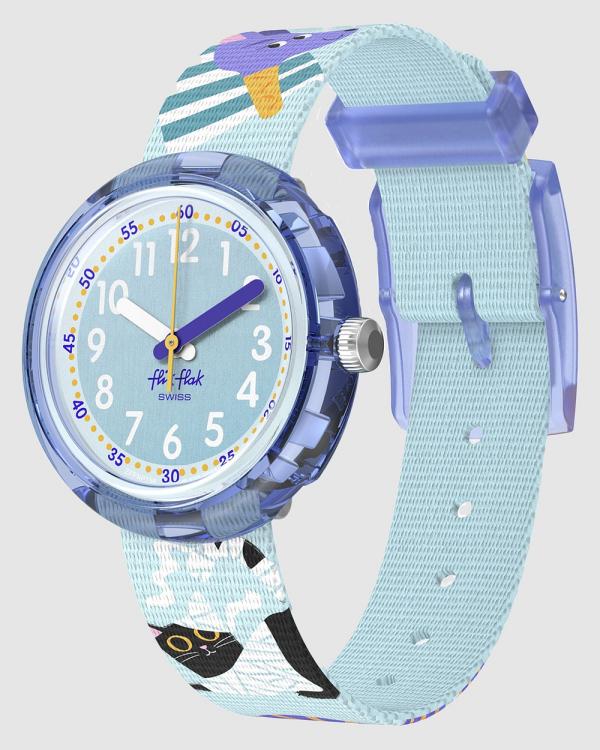 Flik Flak - TUTAN TIME - Watches (Purple) TUTAN-TIME