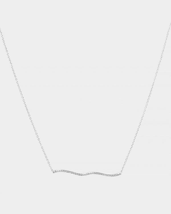 Forcast - Kaylee Sterling Silver Plated Necklace - Jewellery (Silver) Kaylee Sterling Silver Plated Necklace