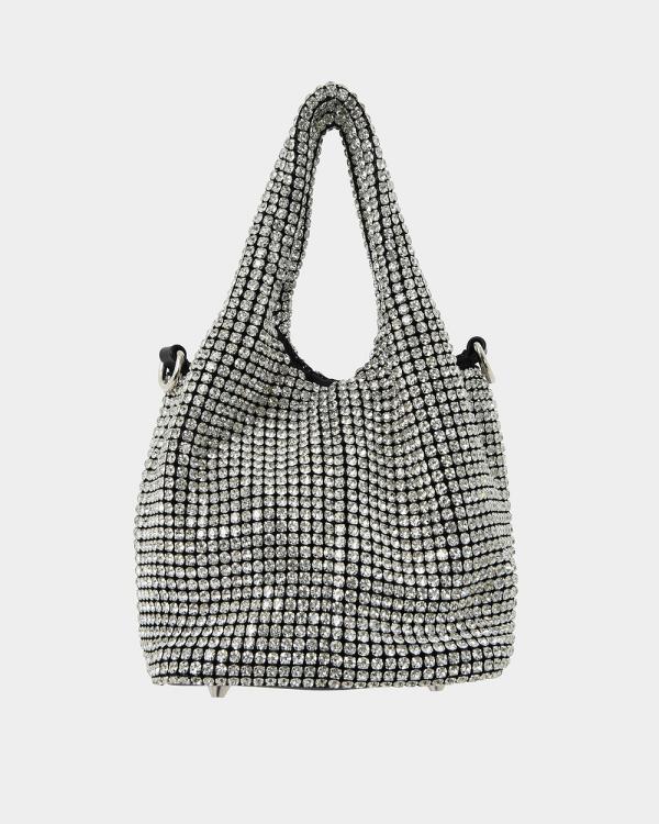 Forcast - Kendall Crystal 2 Way Bag - Handbags (Metallic) Kendall Crystal 2 Way Bag