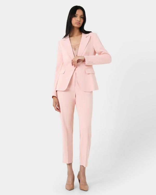 Forcast - Renee Single Breasted Blazer - Suits & Blazers (Pastel Pink) Renee Single Breasted Blazer