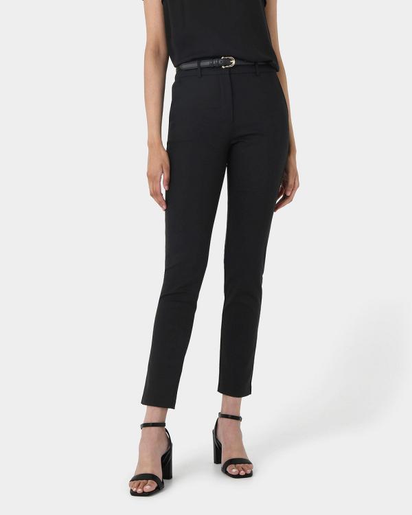 Forcast - Stella Tall Trousers - Pants (Black) Stella Tall Trousers
