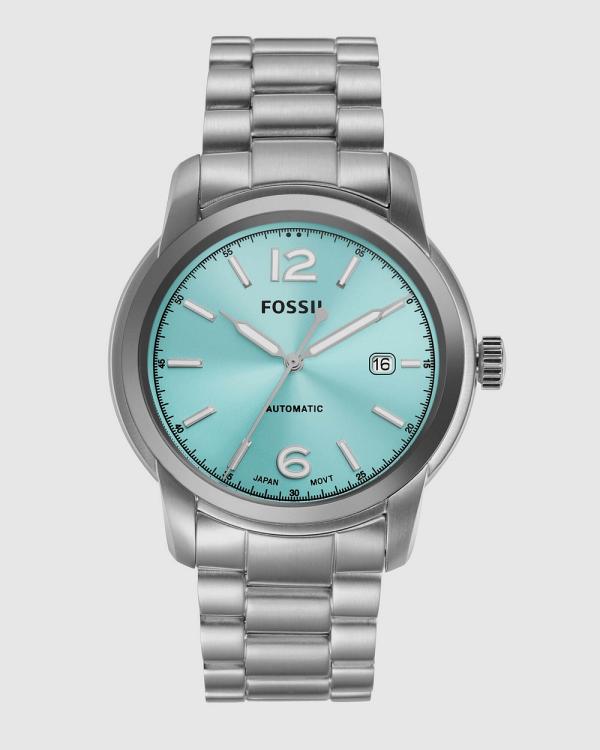 Fossil - Fossil Heritage Silver Watch ME3241 - Watches (Silver-Tone) Fossil Heritage Silver Watch ME3241