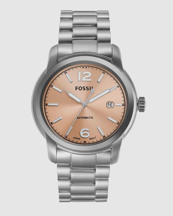 Fossil - Fossil Heritage Silver Watch ME3243 - Watches (Silver-Tone) Fossil Heritage Silver Watch ME3243