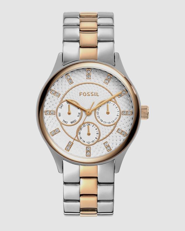 Fossil - Fossil Modern Sophisticate Two Tone Watch BQ1564 - Watches (Multi) Fossil Modern Sophisticate Two Tone Watch BQ1564