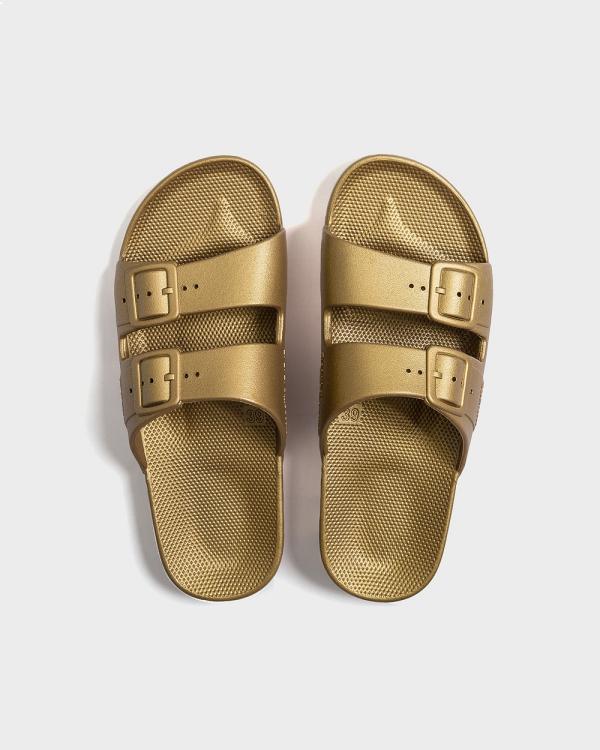 Freedom Moses - Slides   Kids - Casual Shoes (Goldie) Slides - Kids