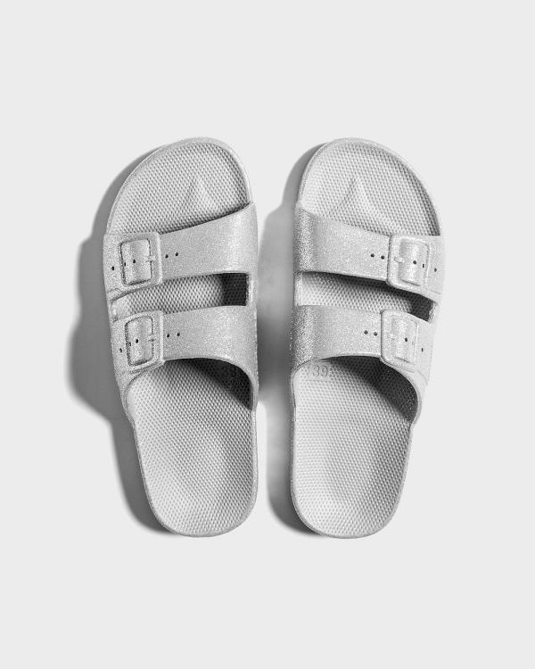 Freedom Moses - Slides   Unisex - Casual Shoes (Bling) Slides - Unisex