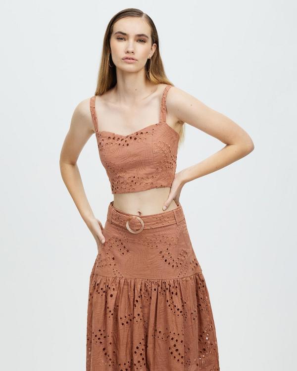 Fresh Soul - Emily Top - Cropped tops (Nude) Emily Top