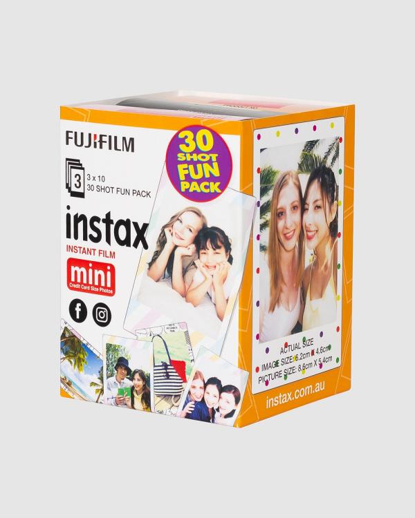 Fujifilm - Instax Mini Film Novelty 30 Pack - Home (Novelty) Instax Mini Film Novelty 30 Pack