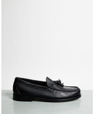 G. H. BASS - Weejun Heritage Larkin Soft Tassel Loafers   Men's - Dress Boots (Black) Weejun Heritage Larkin Soft Tassel Loafers - Men's