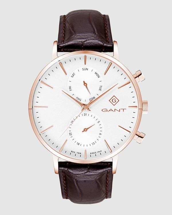 Gant - Park Hill Day Date II Watch - Watches (Rose Gold) Park Hill Day Date II Watch