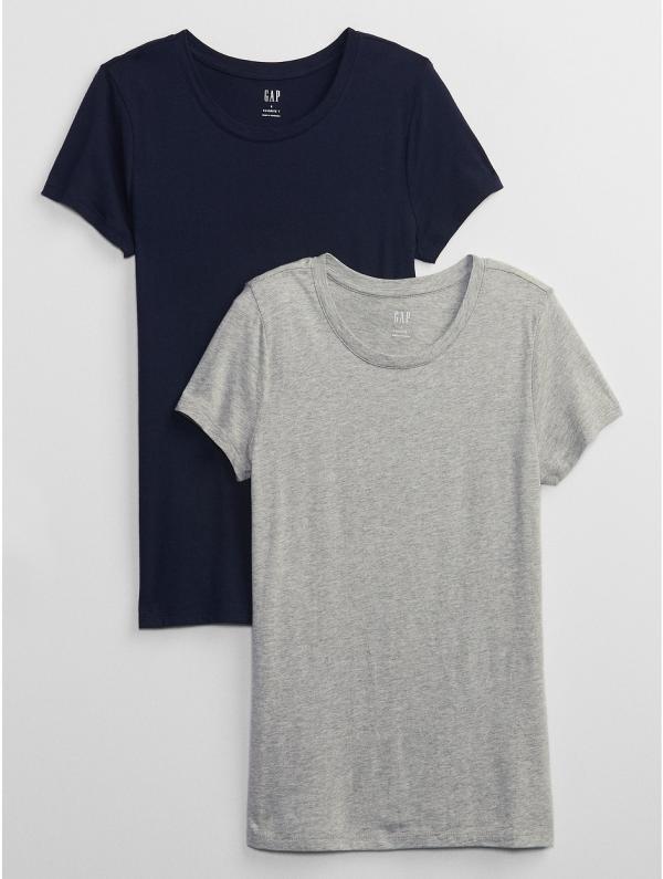 Gap - Favorite Crewneck T Shirt (2 Pack) - Shirts & Polos (MULTI) Favorite Crewneck T-Shirt (2-Pack)