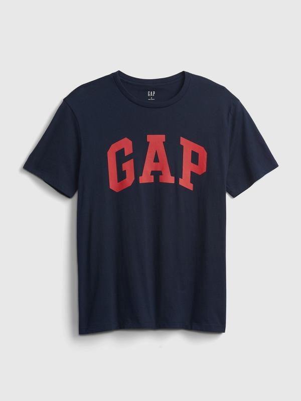 Gap - Gap Logo T Shirt - Short Sleeve T-Shirts (BLUE) Gap Logo T-Shirt