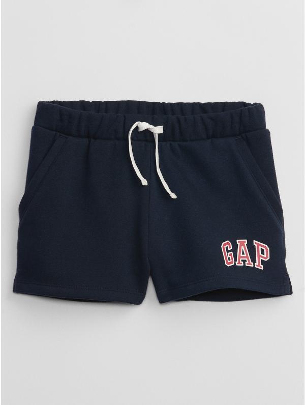 Gap - Kids Gap Logo Pull On Shorts - Pencil skirts (BLUE) Kids Gap Logo Pull-On Shorts