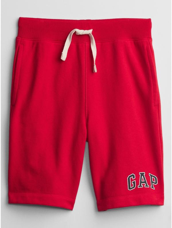 Gap - Kids Gap Logo Pull On Shorts - Shorts (RED) Kids Gap Logo Pull-On Shorts