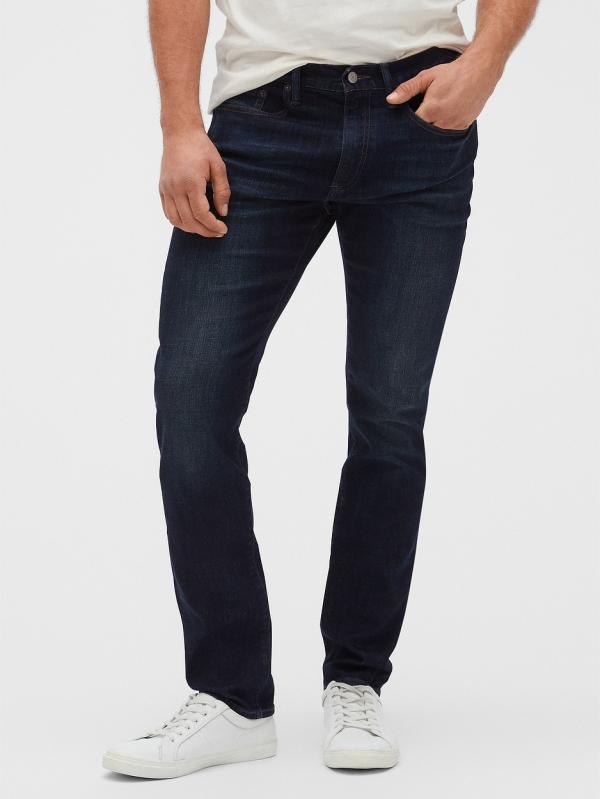 Gap - Soft Wear Slim Fit Jeans with GapFlex - Slim (BLUE) Soft Wear Slim Fit Jeans with GapFlex