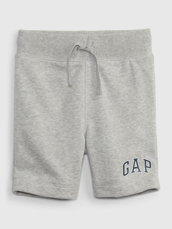 Gap - Toddler Boy Logo Shorts - Shorts (GREY) Toddler Boy Logo Shorts