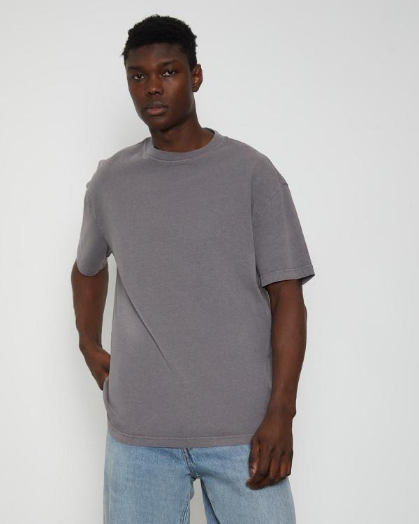 General Pants Co. Basics - OG Vintage T Shirt - Short Sleeve T-Shirts (PEWTER) OG Vintage T-Shirt
