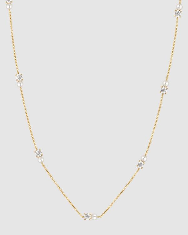 Georgini - Snow Drop Gold Necklace - Jewellery (Gold) Snow Drop Gold Necklace