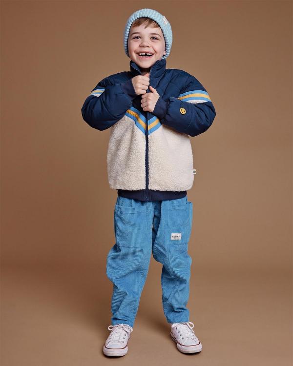 Goldie + Ace - Kobe Shearling Jacket   Babies Kids - Coats & Jackets (Navy) Kobe Shearling Jacket - Babies-Kids