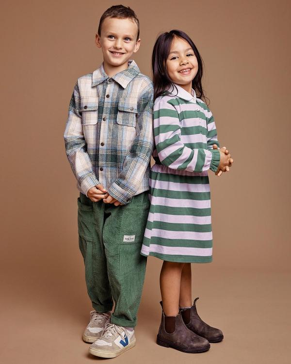 Goldie + Ace - Rowan Check Shirt   Babies Kids - Shirts & Polos (Alpine Oat) Rowan Check Shirt - Babies-Kids