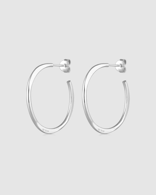 Haze & Glory - ICONIC EXCLUSIVE   Earrings Hoop Everyday in 925 Sterling Silver - Jewellery (Silver) ICONIC EXCLUSIVE - Earrings Hoop Everyday in 925 Sterling Silver