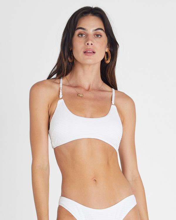 Heaven Australia - Pearl Tina Crop - Bikini Set (White) Pearl Tina Crop