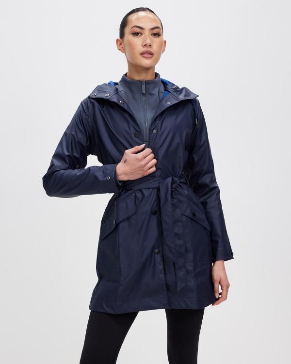 Helly Hansen - Kirkwall Raincoat - Coats & Jackets (Navy) Kirkwall Raincoat