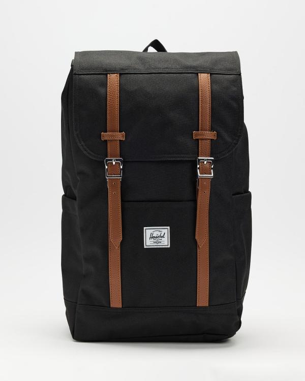 Herschel - Retreat Backpack 23L - Backpacks (Black) Retreat Backpack 23L