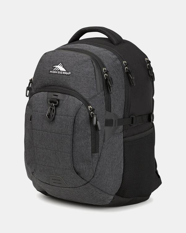 High Sierra - Jarvis Laptop Backpack - Backpacks (Black) Jarvis Laptop Backpack