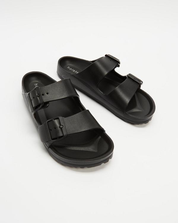 Holster - Sundreamer Slides   Unisex - Sandals (Black) Sundreamer Slides - Unisex