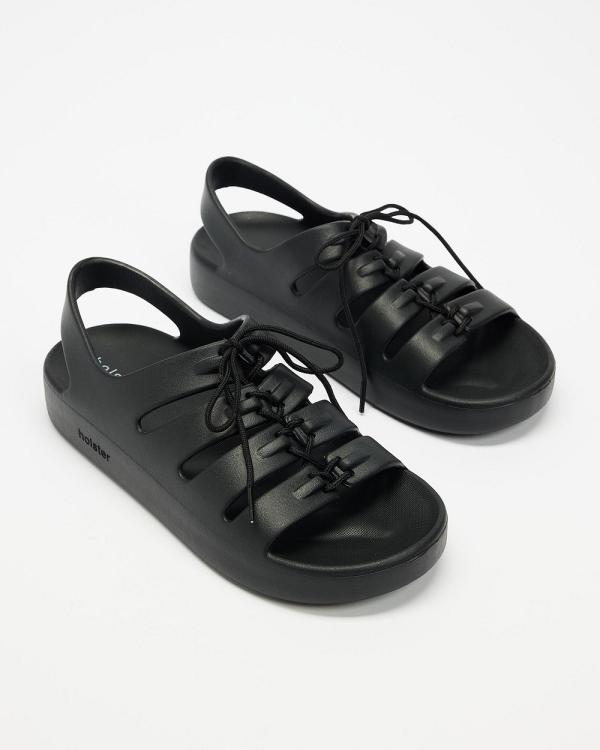 Holster - Voyager Sandals   Women's - Flats (Black) Voyager Sandals - Women's