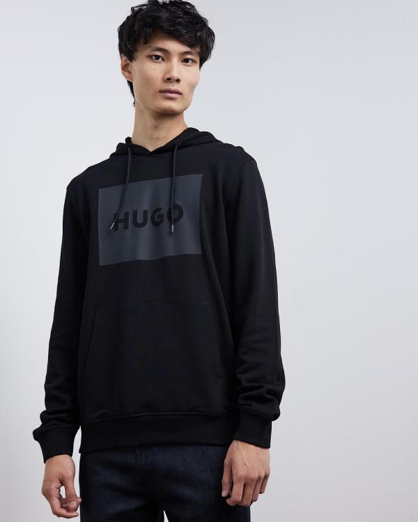 HUGO - Duratschi Sweater - Hoodies (Black) Duratschi Sweater