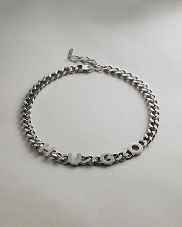 HUGO - E Chain 3S Nec - Jewellery (Silver) E Chain 3S Nec